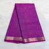 South Silk Brocade Saree in Magenta & Purple | Rumani Dhaage