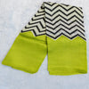 Murshidabad Silk Saree in Black & Green | Rumani Dhaage