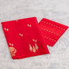 Benarasi Mango Silk Saree in Red | Rumani Dhaage