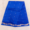 Benarasi Mango Silk Saree in Royal Blue | Rumani Dhaage