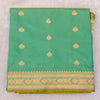 Benarasi Katan Silk Saree in Light Green (Pista) | Rumani Dhaage